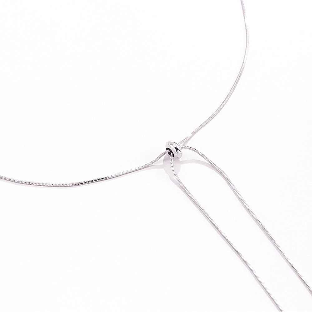 ⚜️𝟯𝟬%𝗢𝗙𝗙 𝗯𝘂𝗻𝗱𝗹𝗲𝘀 𝟯+⚜️ NEW Lariat Adjustable Stainless Steel Necklace - Picture 8 of 11